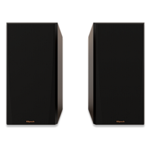 Par de Caixas Acústicas Bookshelf Klipsch RP-600M II Ebony 400W Reference Premiere Woofer 6,5 Home Theater