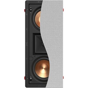 Caixa Acústica de Embutir LCR Klipsch PRO-25RW Reference Dual 5,25" IMG Tractrix 75W 8 Ohms