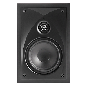 Caixa de Embutir Parede Definitive Dymension DW-65 PRO Retangular 6,5" Tweeter Pivotante 1" IP55