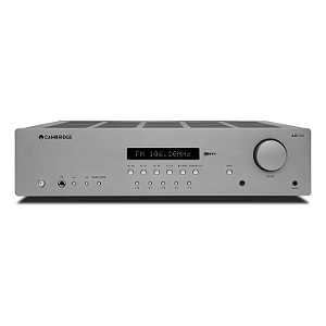 Receiver Estéreo Cambridge Audio AXR100 100W Bluetooth Rádio FM AM Phono MM Saída Subwoofer Hi-Fi