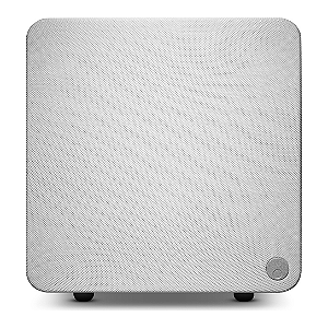 Subwoofer Ativo Cambridge Audio MSX Sub 200 6,5" 200W Radiadores Passivos DSP Compacto Hi-Fi Branco
