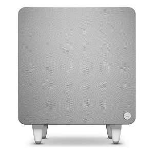 Subwoofer Ativo Cambridge Audio MSX Sub 300 8" 300W Radiador Passivo DSP Home Theater e Hi-Fi Branco