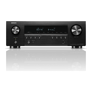 Receiver Denon AVR-S670H 5.2 Canais 75W 8K HEOS Wi-Fi AirPlay 2 Audyssey Phono (220V)