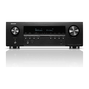 Receiver Denon AVR-S770H 7.2 Canais 75W 8K Dolby Atmos DTS:X HEOS Wi-Fi Zona 2 (220V)