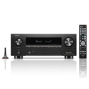 Receiver Denon AVR-X3800H 9.4 Canais 105W 8K Dolby Atmos DTS:X Auro-3D IMAX Dirac Ready (110V)