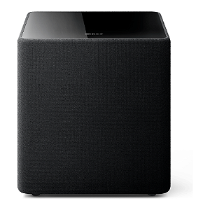 Subwoofer Ativo KEF Kube 10 MIE 10" 300W RMS Classe D Selado MIE Bivolt Trigger 12V Preto