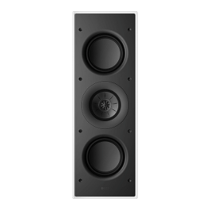 Caixa de Embutir KEF Ci3120QLM-THX Retangular de Parede THX Select Uni-Q 3 Vias 2x4,75" 250W Grade Pintável Branca