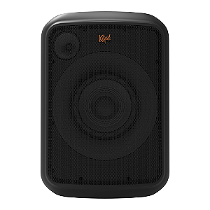 Caixa de Som Portátil Klipsch GIG XL Bluetooth 5.0 Bateria 8h Microfone Karaokê Luz RGB Preta (Bivolt)