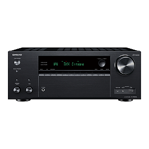 Receiver Onkyo TX-NR696 7.2 Canais THX 4K THX Dolby Atmos DTS:X Zona 2 Chromecast (110V)