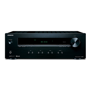 Receiver Estéreo Onkyo TX-8220 100W Bluetooth 4.1 Phono MM Saída de Subwoofer Caixas A e B (220V)