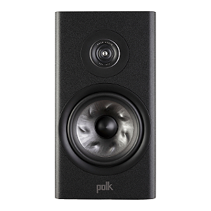 Caixa Acústica Bookshelf Polk Reserve R200 Woofer 6,5" Turbine Cone Tweeter Pinnacle Ring Radiator Hi-Res Preta