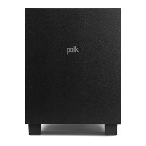 Subwoofer Ativo Polk Monitor XT10 10" Classe D 50W RMS 100W Pico Duto Inferior Dynamic Balance Preto