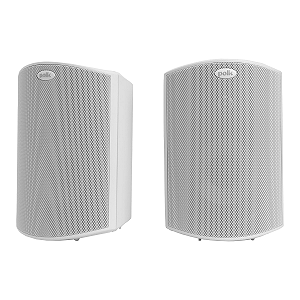 Par de Caixas Acústicas Externas Polk Atrium 4 4,5" All-Weather Suporte Speed-Lock Branca