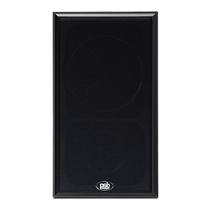 Par de Caixas Acústicas Bookshelf PSB Imagine B50 5 1/4" Fibra de Carbono Tweeter Titânio Preta