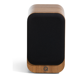 Par de Caixas Acústicas Bookshelf Q Acoustics Q3010C 2 Vias Cone C3 101 mm Pin Oak