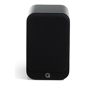 Par de Caixas Acústicas Bookshelf Q Acoustics Q3020C 2 Vias Cone C3 120 mm Satin Black