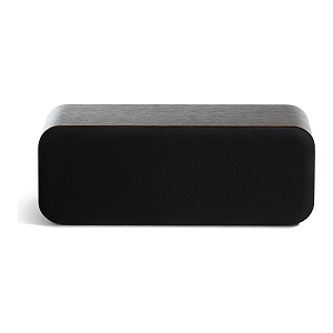 Caixa Acústica Central Q Acoustics Q3090C 2 Vias Cone C3 Duplo 101 mm Home Theater Claro Walnut