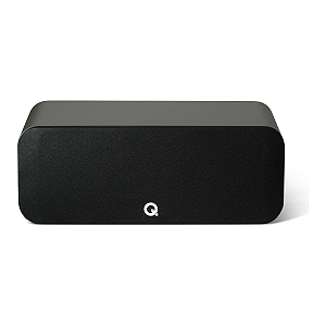 Caixa Acústica Central Q Acoustics Q5090 2 Vias Cone C3 Duplo 110 mm Home Theater Satin Black