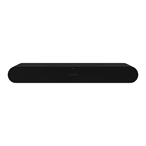 Soundbar Sonos Ray Estéreo 4 Drivers Bass Reflex Entrada Óptica com Cabo Wi-Fi AirPlay 2 Preta