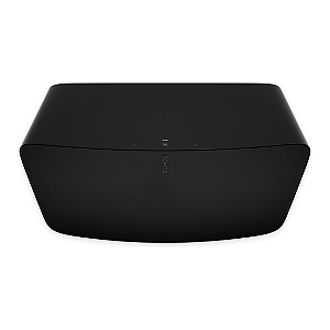 Caixa Acústica Sonos Five Wi-Fi 6 Drivers Gabinete Selado Entrada 3,5 mm AirPlay 2 Preta