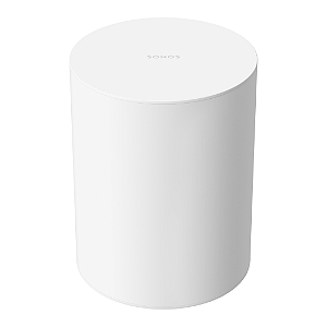 Subwoofer Sonos Sub Mini Sem Fio Wi-Fi Duplo Woofer 6" Selado Force Cancelling 25 Hz Branco