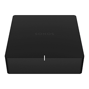 Streamer de Rede Sonos Port DAC Integrado Saída RCA e Coaxial Digital Entrada RCA Trigger 12V