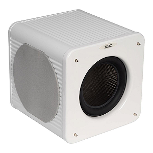 Subwoofer Ativo Velodyne MicroVee X 6,5" 800W Classe AB Radiadores Passivos Compacto Branco