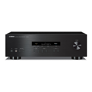 Receiver Estéreo Yamaha R-S202 100W Bluetooth 4.1 Sintonizador FM AM 40 Presets Seletor A/B (110V)