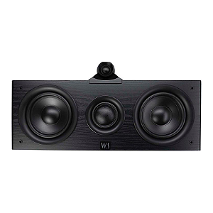 Caixa Acústica Central WOW Sound W.S 6 Hi-Fi 3 Vias Duplo 5,25" Tweeter Nautilus 100W RMS 8 Ohms