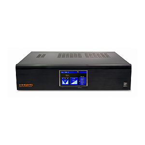 Amplificador Multiroom Savage IHM0870 Série 70 4 Zonas Estéreo 140W e 2 Zonas Pré-Out Display Touch