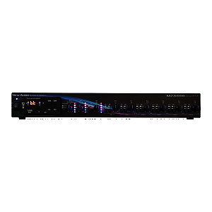 Amplificador Multiroom New Audio MZA600 Multizone 6 Zonas 180W RMS Bluetooth USB FM e Entrada de Microfone