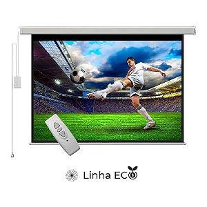 Tela de Projeção Elétrica Nardelli Cineflex ECOE-016 77" 16:9 Linha ECO com Controle RF