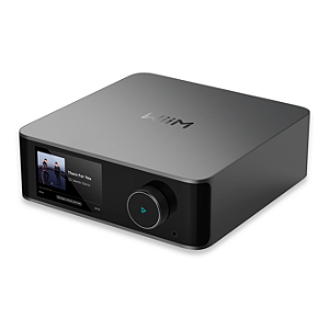Pré-Amplificador e Streamer WiiM Ultra DAC ES9038Q2M Tela 3,5" Phono MM MC Saída para Fone