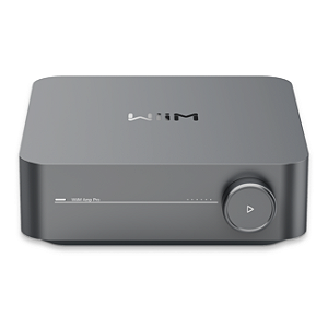 Amplificador Streaming WiiM Amp Pro 60W RMS 8 Ohms DAC ES9038Q2M Correção de Sala e Subwoofer
