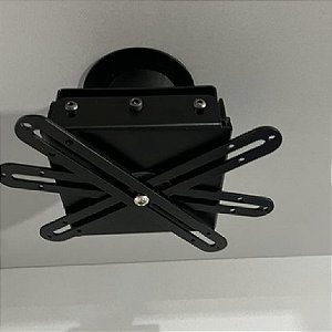Suporte de Teto Dual Screen Compact para Projetor com 1 Tubo Inclinação Dupla 12 kg