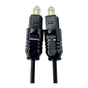 Cabo Óptico Digital Toslink WaveOne Save Cable 15 Metros para Áudio Digital de TV Soundbar e Receiver