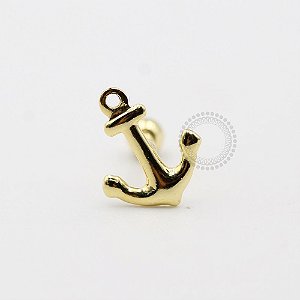 MB45 Microbell Âncora Chapa Banho Ouro