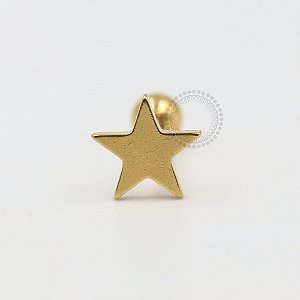 PVD33 Microbell Estrela aço PVD Gold