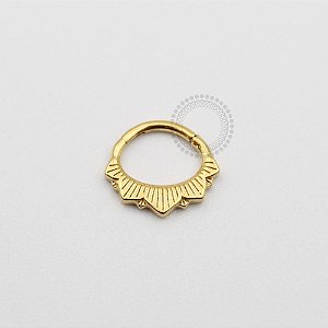 PVD38 Segmento Indiano (Modelo 1)  Aço PVD Gold