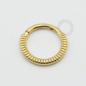 PVD39 Segmento indiano (modelo 2) aço PVD gold