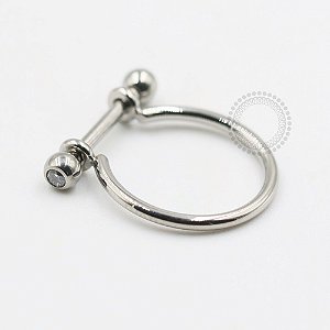 TN658 Piercing Conch Haste Barbel Titânio ASTM F136