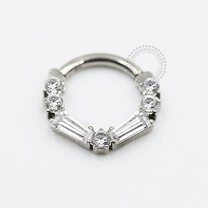 TN697 Segmento Frontal Zirconias Baguette  Titânio ASTM F136