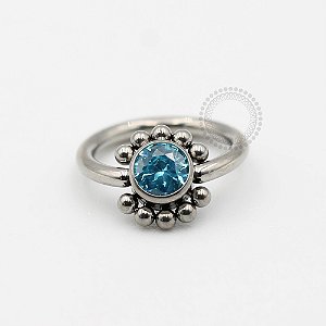 TN73 Captive Sol Zirconia Azul  Titânio ASTM F136