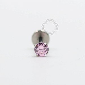 TN340 Labret Zirconia Titânio ASTM F-136
