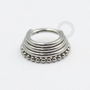 TN545 Segmento 3 Linhas Com Esferas Titânio ASTM F136 (OUTLET)