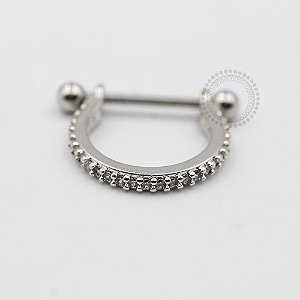 ARA07 Joia Haste Cravejada  12mm