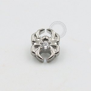 TN404 Topo Aranha Com Ponto De Luz Titânio ASTM F-136