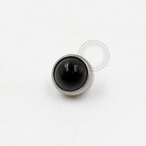 TN286 Topo Microdermal Synthetic Onyx Modelo 2 Titânio 1.6MM