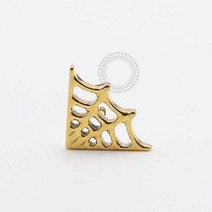 TN900 Topo Teia De Aranha Titânio PVD Gold