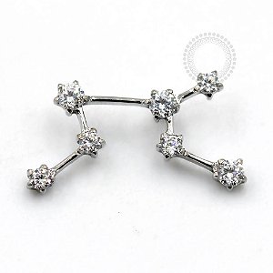 TN95 Topo Constelação Virgem Titânio ASTM F136 (OUTLET)